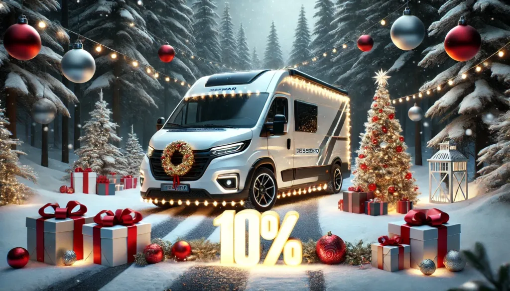 10% zniżki na wynajem kampera