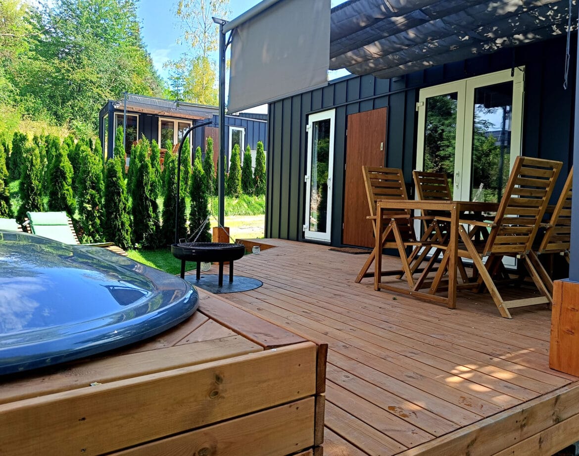 Domki nad Wisłą Wisla66 – domki w zielonej okolicy